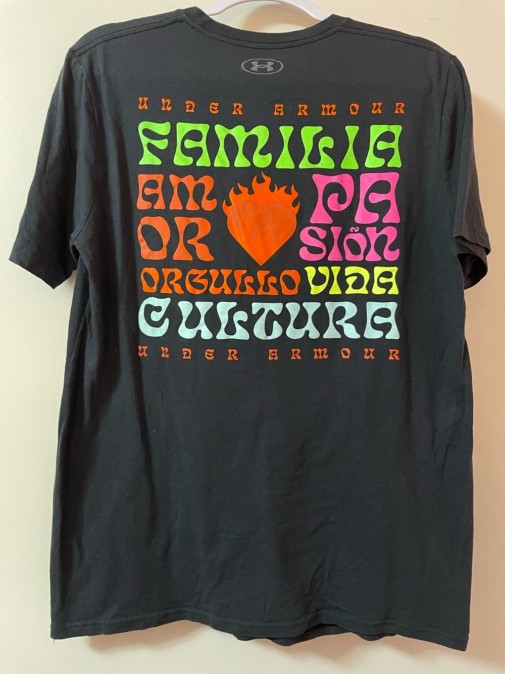 Under armour 1st edition Hispanic heritage month fuego Latino shirt